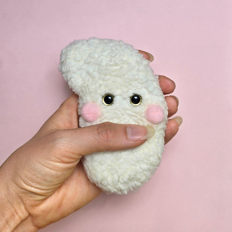 Stress Stuffie Meditoos is een verzwaringsknuffel die helpt bij stress, overprikkeling en angst.