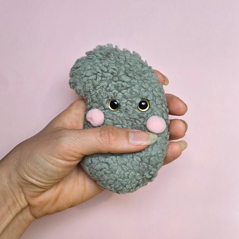 Stress Stuffie Ontspannie is een verzwaringsknuffel die helpt bij stress, overprikkeling en angst.