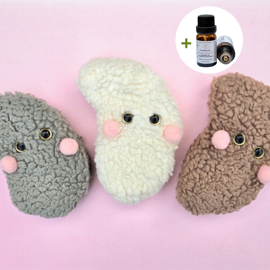 Alle Stress Stuffies + oliën bundel